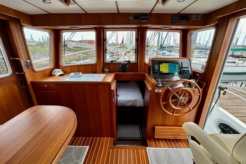 Slide: The Image of 2024 Helmsman 38E - Pilothouse Looking forward - 5