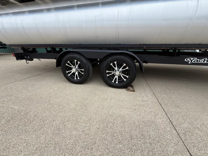 Slide: The Image of South Bay 500 Series 2017 pontoon trailer with dual wheels. - 27