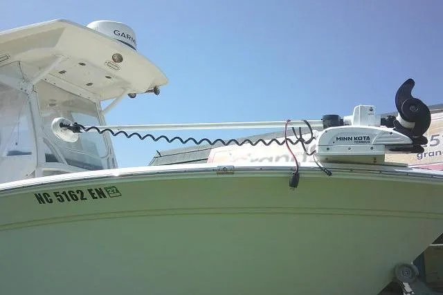 Slide: The Image of 2019 Sea Fox 248 Commander boat with Minn Kota trolling motor and Garmin equipment. - 3