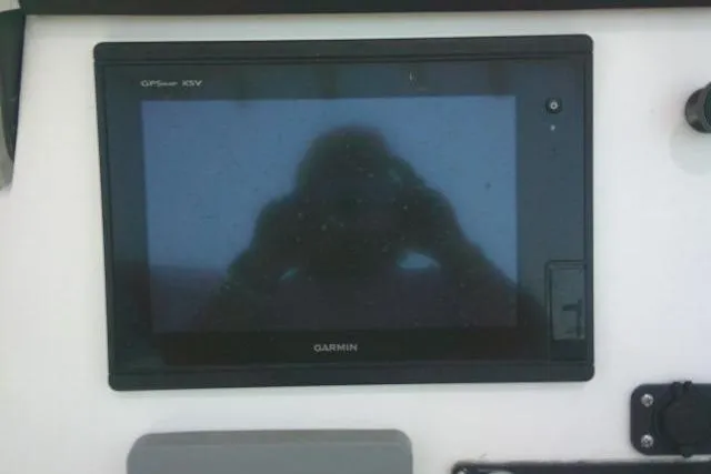 Slide: The Image of Garmin GPS screen on 2019 Sea Fox 248 Commander boat dashboard. - 40