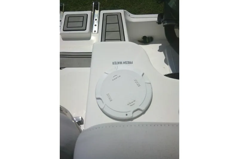 Slide: The Image of 2019 Sea Fox 248 Commander boat deck with fresh water access. - 50
