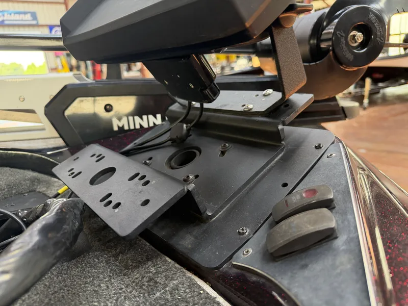 Slide: The Image of Close-up of a 2017 Skeeter ZX225 boat control system. - 7