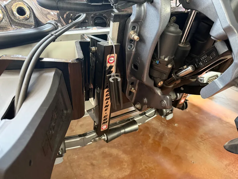Slide: The Image of Close-up of Bass Cat Cougar FTD SP 2026 engine area. - 21