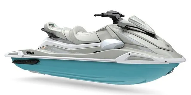 Slide: The Image of 2025 Yamaha WaveRunner VX Cruiser HO in white and blue. - 5