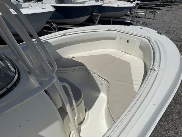 Slide: The Image of 2012 Hydra-Sports 2300 CC boat, outdoor bow view. - 15