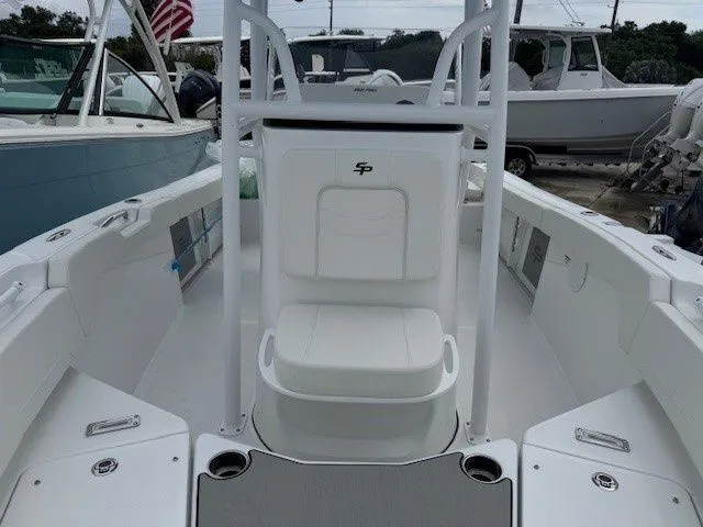 Slide: The Image of Interior view of Sea Pro 225 FLXR Sandbar boat, year 2026. - 7