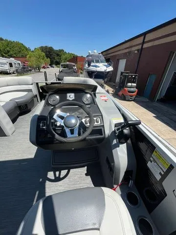 Slide: The Image of Interior view of 2023 Godfrey Monaco 235 SD boat. - 9