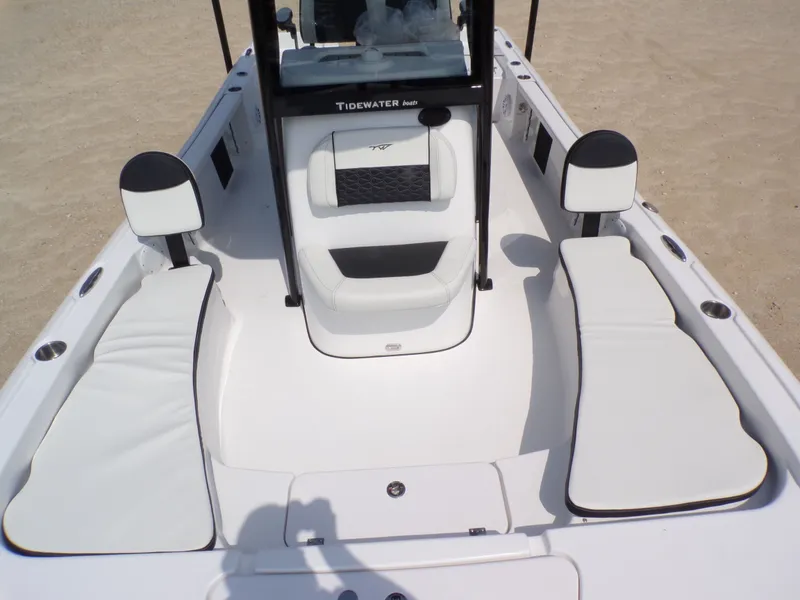 Slide: The Image of Interior view of 2026 Tidewater 2210 Carolina Bay boat. - 13