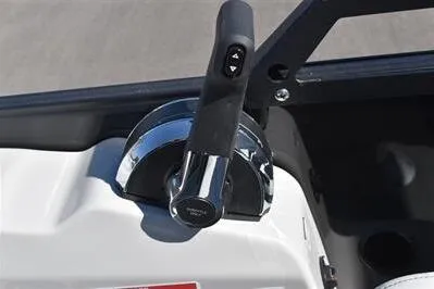 Slide: The Image of Throttle control of 2026 Lowe SF 214 Sport Fish boat, featuring sleek design and functionality. - 38