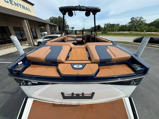 Slide: The Image of 2023 Axis Wake Research T250 boat with luxurious interior design. - 12