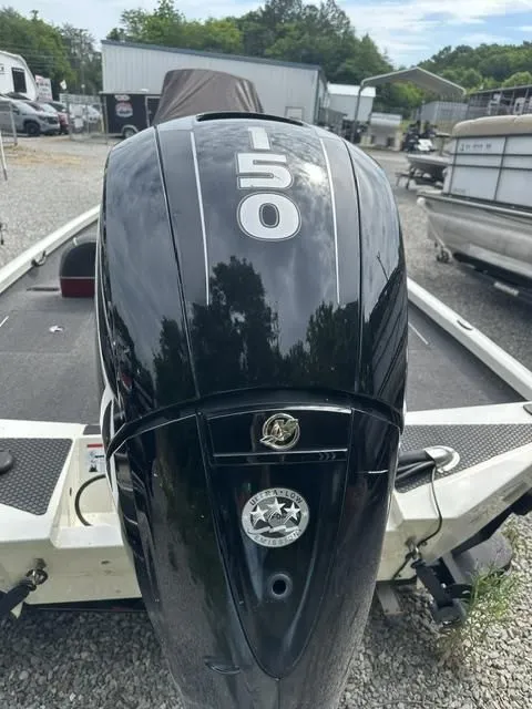 Slide: The Image of 2018 Ranger Tournament RT198P with 150 HP outboard motor. - 13