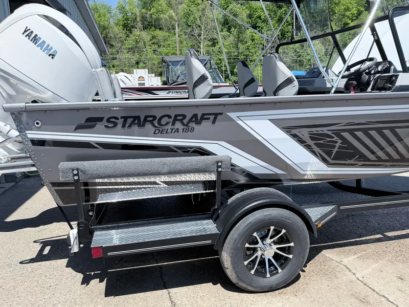 Slide: The Image of 2026 Starcraft 188 Delta DC boat on trailer. - 22