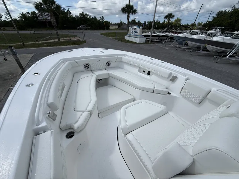 Slide: The Image of Interior view of 2026 Tidewater 272 CC Adventure boat. - 5