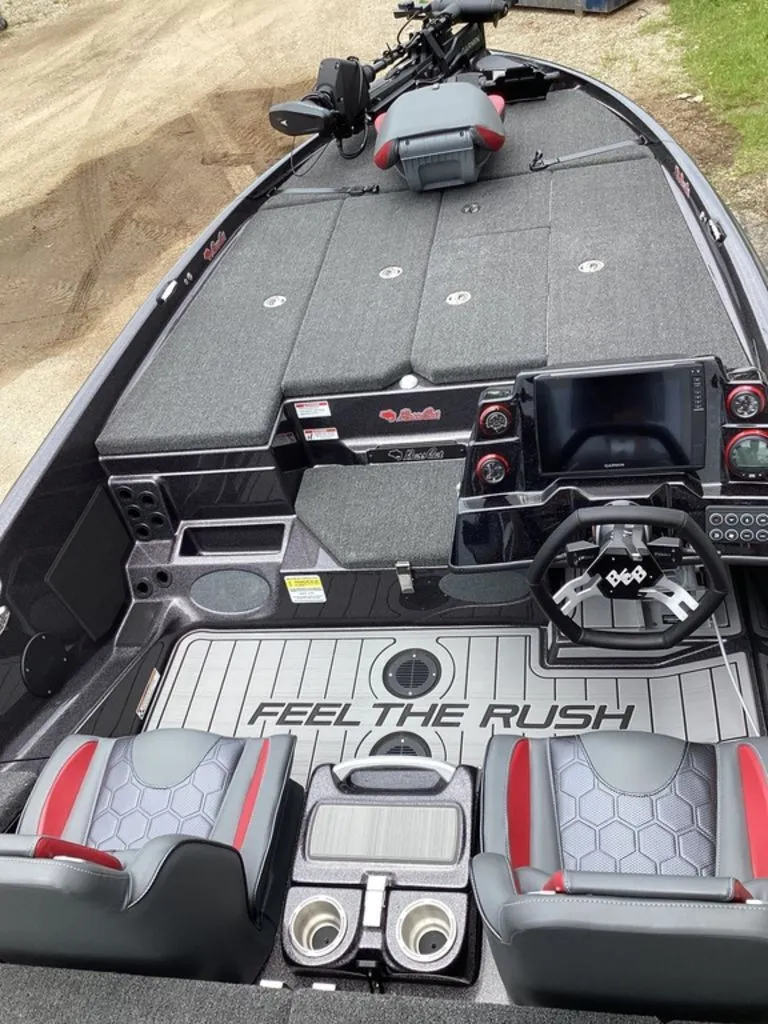 Slide: The Image of Interior of 2026 Bass Cat Eyra with modern features. - 35