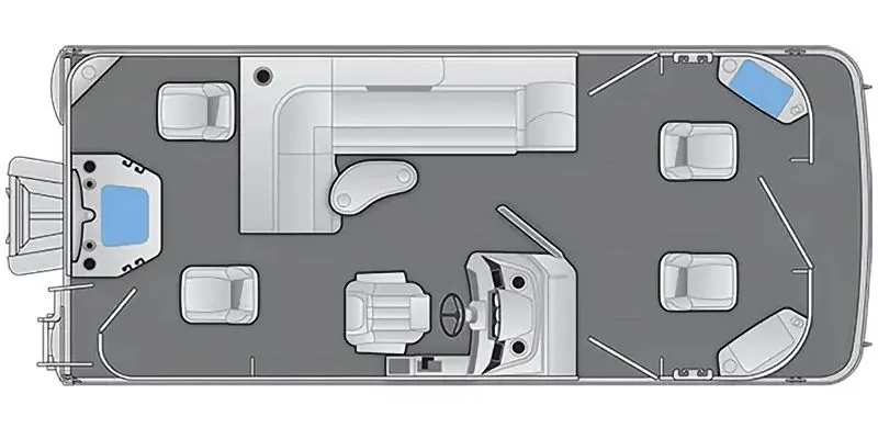 Slide: The Image of Layout of S Series 20 SF boat model 2026. - 2