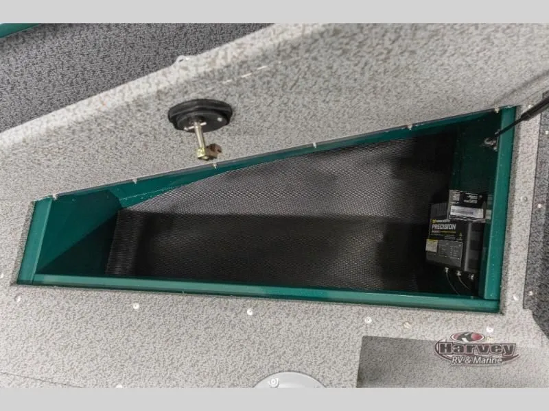 Slide: The Image of Interior view of 2026 Explorer Sport 1800 with storage compartment and battery. - 12