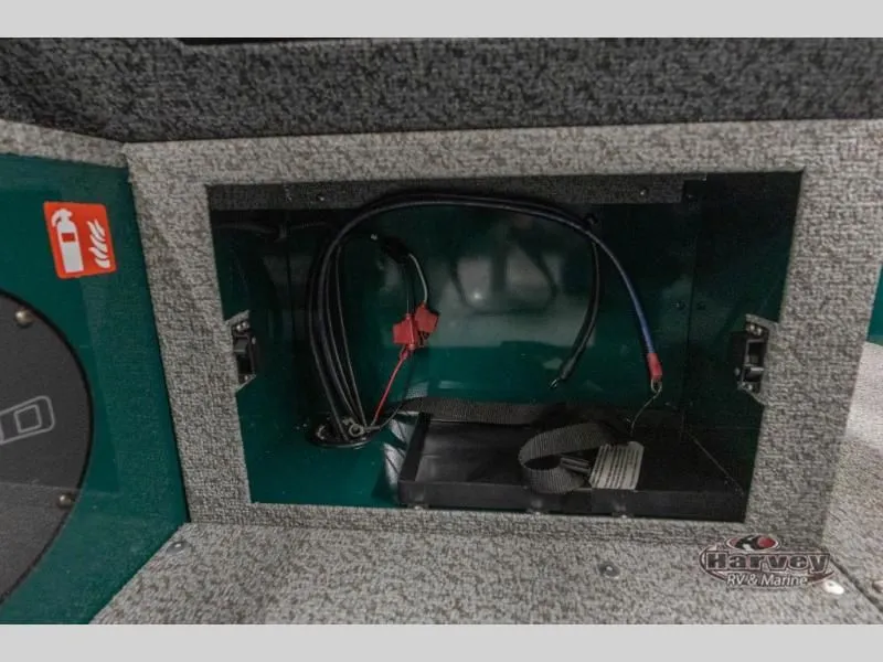 Slide: The Image of Interior of 2026 Explorer Sport 1800 with cables and fire extinguisher. - 17