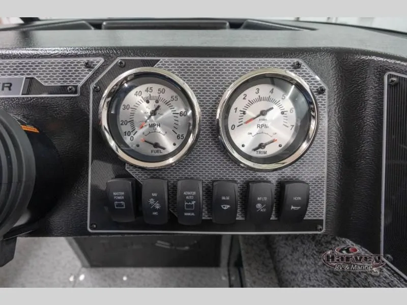 Slide: The Image of Dashboard of Explorer Sport 1800, 2026 model, featuring speed and RPM gauges. - 19