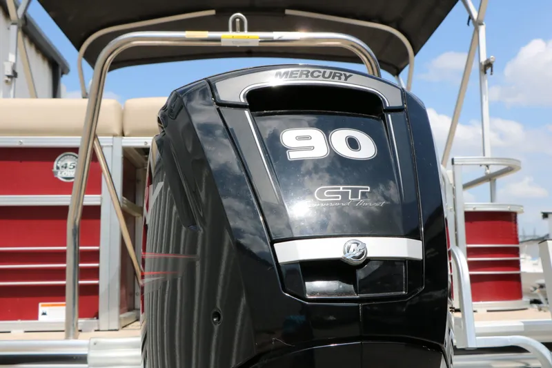 Slide: The Image of 2016 Lowe SS190 with Mercury 90 HP outboard motor. - 38