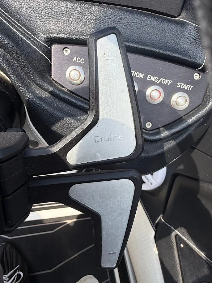 Slide: The Image of Close-up of the control area in a 2019 Centurion Ri257. - 34