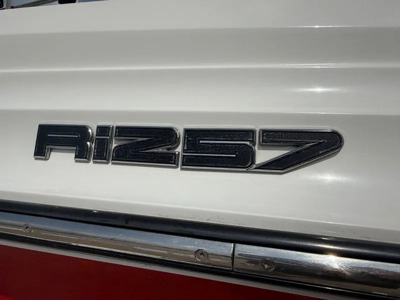 Slide: The Image of 2019 Centurion Ri257 boat emblem on white background. - 4