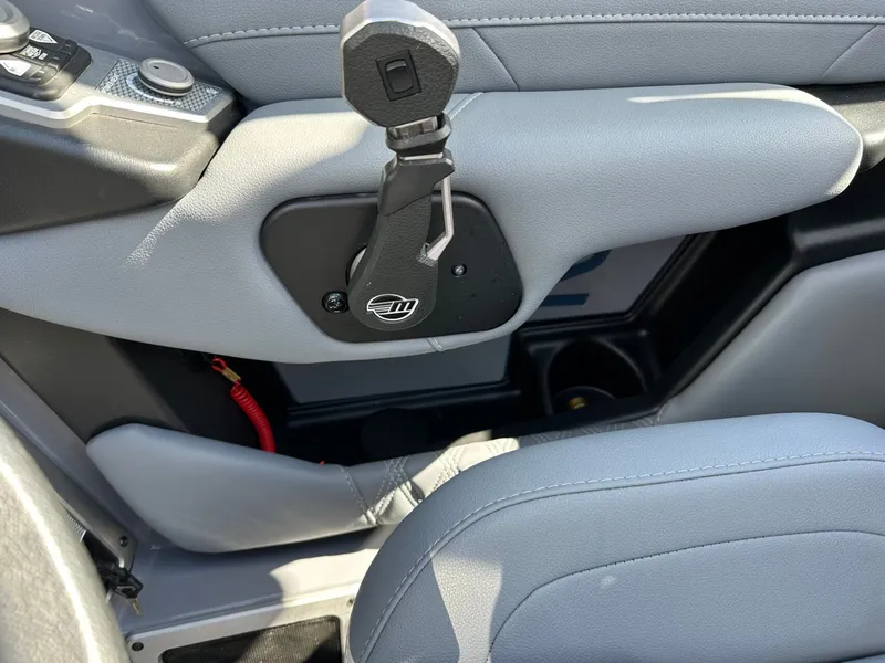 Slide: The Image of Interior of 2024 Malibu M242 with gray upholstery. - 24