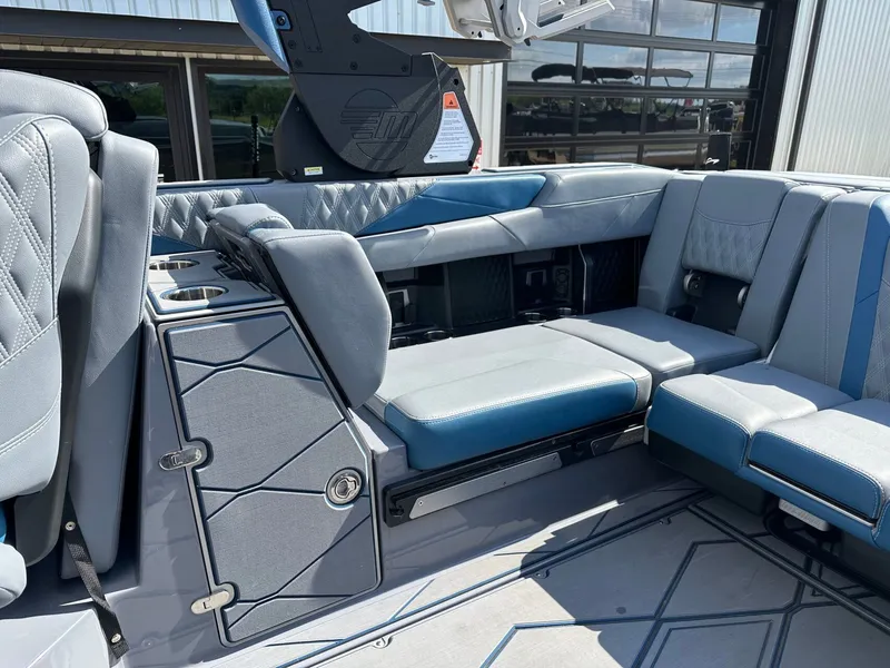 Slide: The Image of 2024 Malibu M242 interior with luxurious seating. - 31