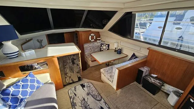 Slide: The Image of Carver Yachts 355 Aft Cabin 1995 - 18