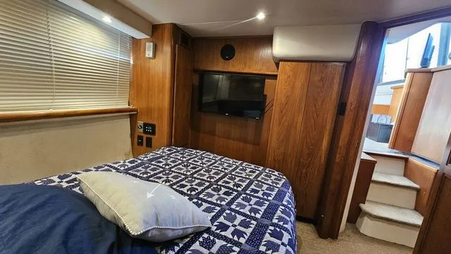 Slide: The Image of Carver Yachts 355 Aft Cabin 1995 - 28