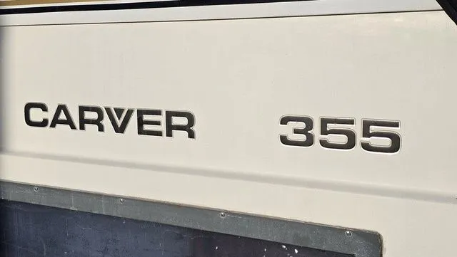 Slide: The Image of Carver Yachts 355 Aft Cabin 1995 - 32