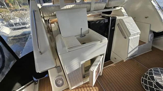 Slide: The Image of Carver Yachts 355 Aft Cabin 1995 - 9