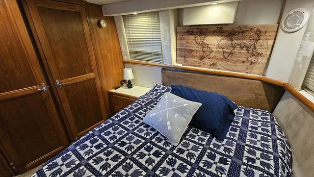Slide: The Image of Carver Yachts 355 Aft Cabin 1995 - 27