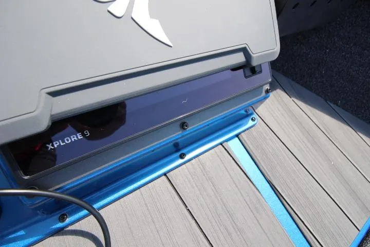 Slide: The Image of Vexus ADX 190 2026 boat featuring Xplore 9 technology on deck. - 21