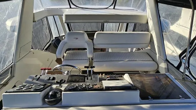 Slide: The Image of Carver Yachts 355 Aft Cabin 1995 - 10