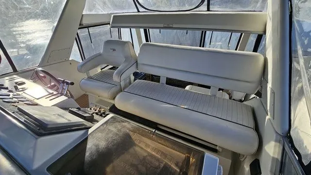 Slide: The Image of Carver Yachts 355 Aft Cabin 1995 - 13
