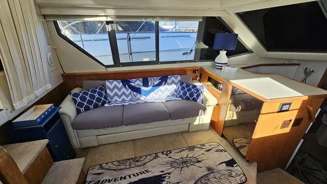 Slide: The Image of Carver Yachts 355 Aft Cabin 1995 - 17