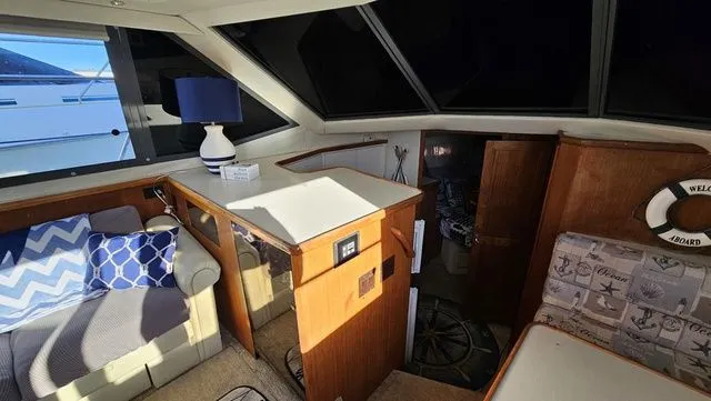 Slide: The Image of Carver Yachts 355 Aft Cabin 1995 - 20