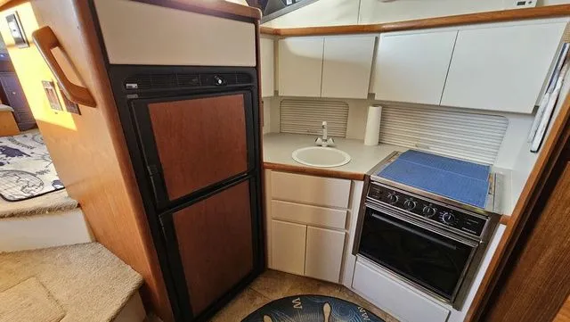 Slide: The Image of Carver Yachts 355 Aft Cabin 1995 - 21