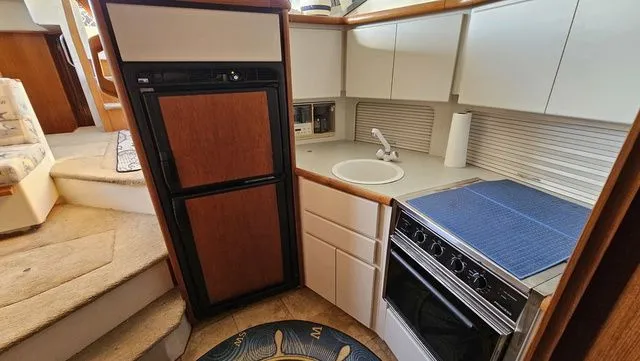 Slide: The Image of Carver Yachts 355 Aft Cabin 1995 - 22