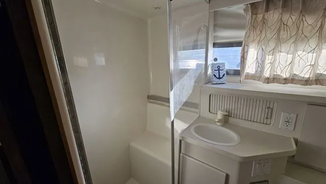Slide: The Image of Carver Yachts 355 Aft Cabin 1995 - 30