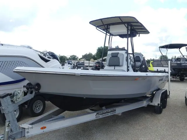 The Image of 2021 Blue Wave 2300 Pure Bay boat on trailer. - 1
