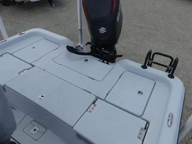 Slide: The Image of 2021 Blue Wave 2300 Pure Bay boat with Suzuki engine. - 18