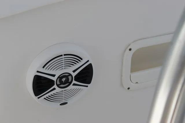 Slide: The Image of Speaker on a 2019 Robalo R222 boat. - 20