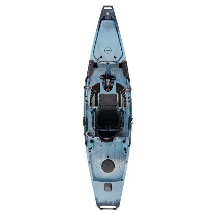 Slide: The Image of 2023 Hobie Mirage Pro Angler 14 kayak with 360 Drive Technology, top view. - 8