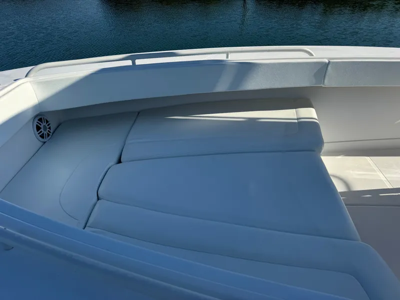 Slide: The Image of Jupiter 31 CC FWD seating area, 2006, on calm water. - 17