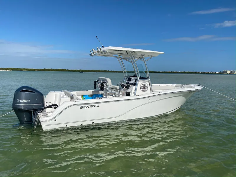 The Image of 2020 Sea Fox 248 Commander boat on calm water. - 0