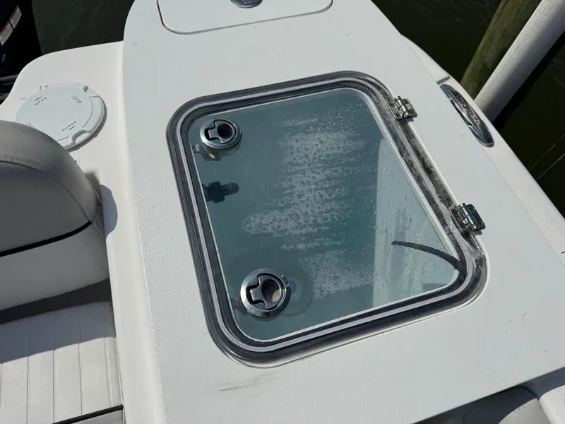 Slide: The Image of Sea Fox 248 Commander 2020 with glass cover on deck. - 17