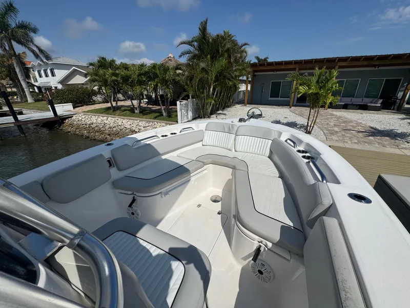 Slide: The Image of Interior view of 2020 Sea Fox 248 Commander boat. - 32