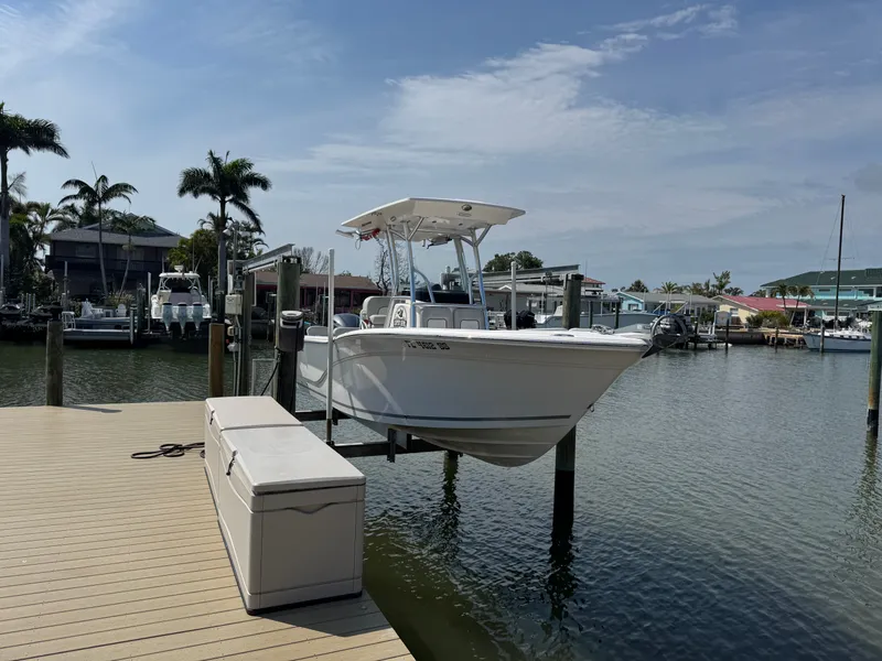 Slide: The Image of 2020 Sea Fox 248 Commander boat at dock in sunny weather. - 5