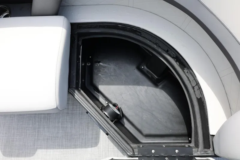 Slide: The Image of Storage compartment in 2026 Lowe SS 210 CL boat, featuring sleek design and durable materials. - 39